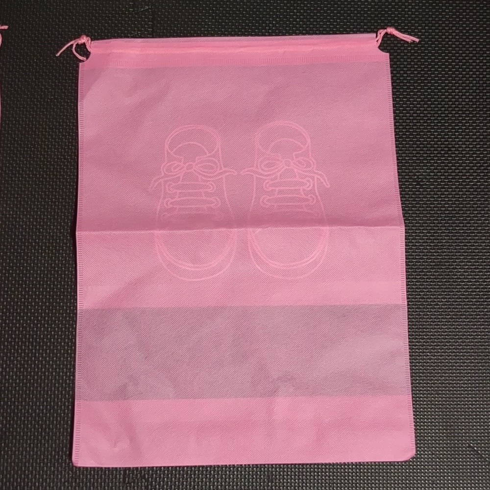 🦜  NEW - Pink Shoe Bag - Picture 3 of 4